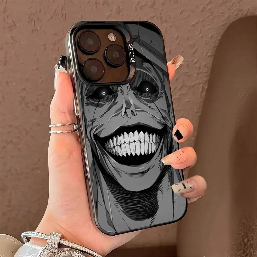 Anime Solos Levelings Phone Case For iPhone 16 15 14 13 12 11 Pro Max X XR XSMAX 8 7 Plus Matte Shockproof Back Anti Fall Cover