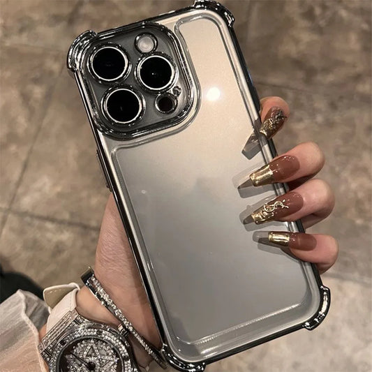 Hot Dragon Ball Plating Phone Case For iPhone 17 17e 16e 16 15 14 13 12 11 Pro Max X XR XSMax 7 8 Mini Air Plus Anti-Fall
