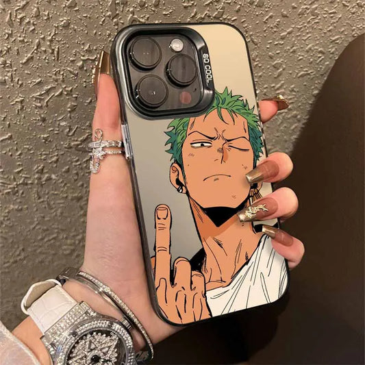 L-uffys Z-oro Anime Cover For Apple iPhone 17 Air 16E 16 15 14 13 12 mini Pro Max Plus Colorful Phone Case