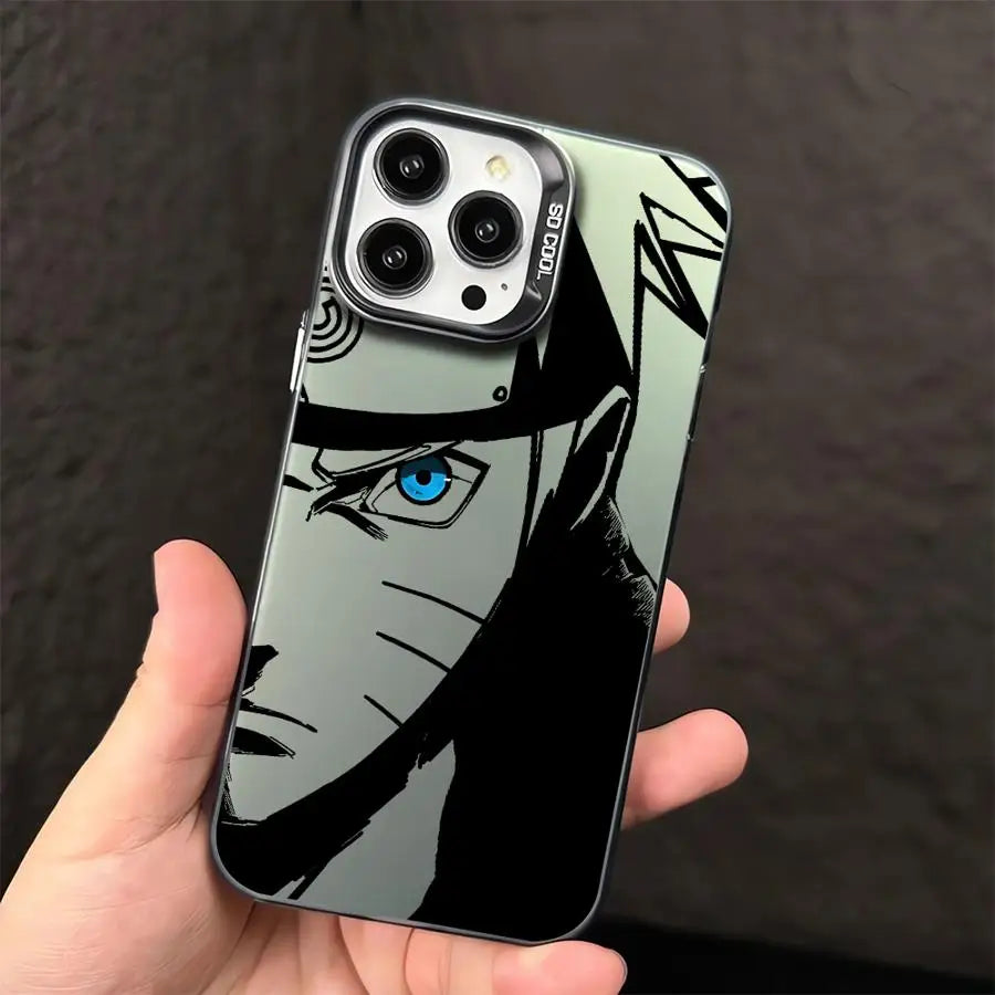 Soft Cover Phone Case for iPhone 13Pro 14 Pro MAX 15 Plus 12 13 16Pro 11 16 16e Anime N-N-arutoS