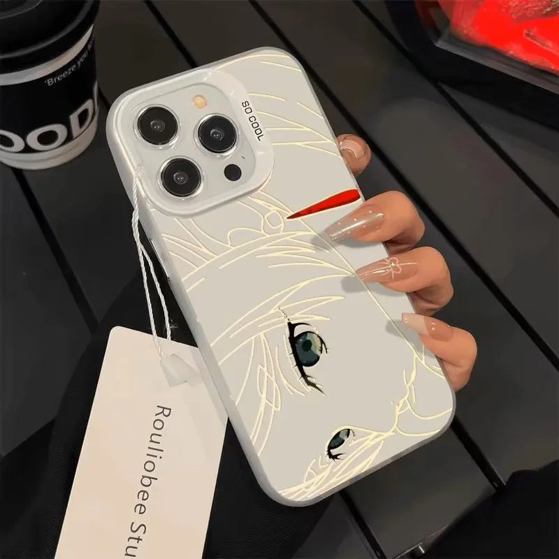 Luxury elf Frieren: Beyond Journey's End Soft protection Phone Case for iPhone 16 15 13 12 11 14 Pro Max Plus cartoon Coque
