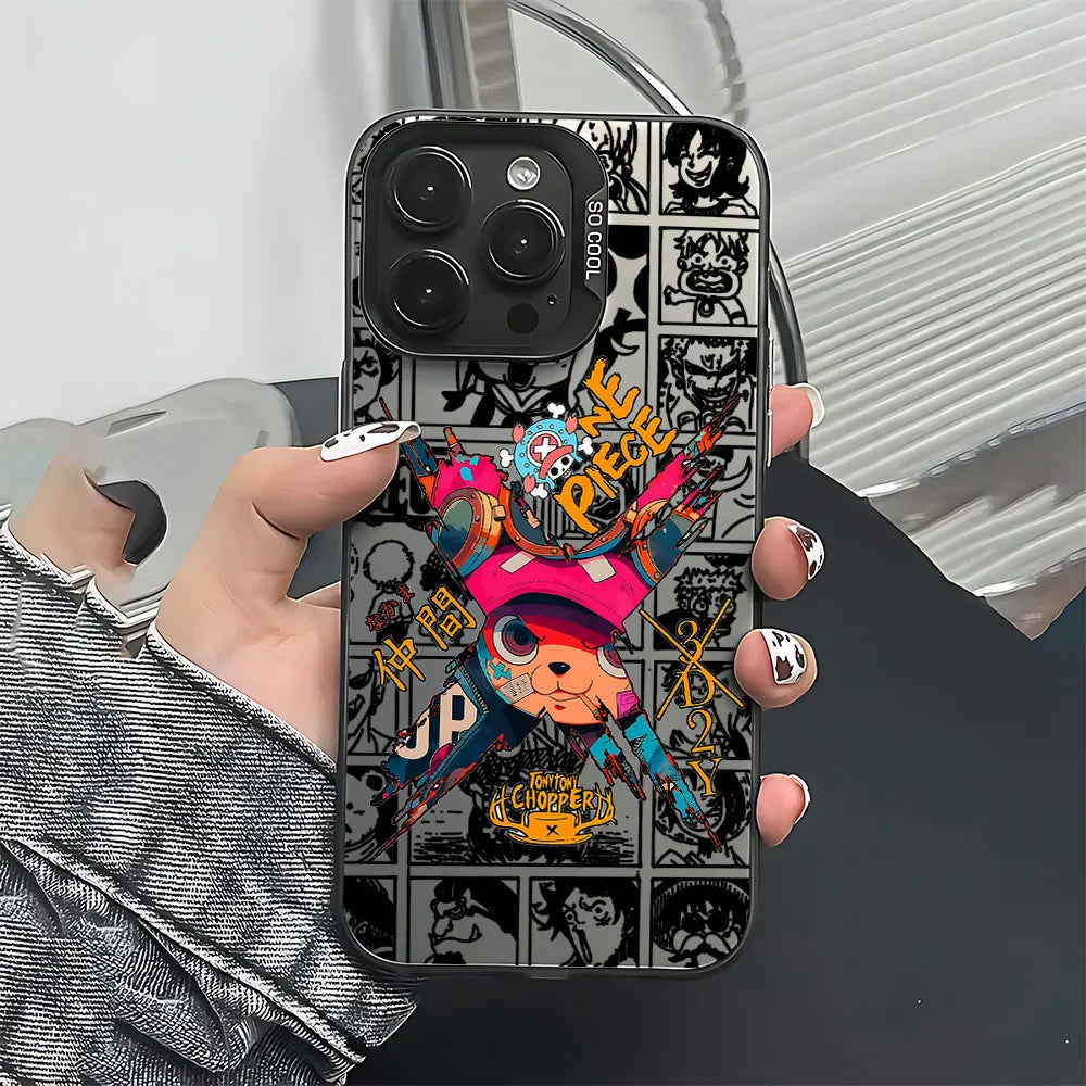 ONES PIECES Luffys Phone Case For iPhone 17 17e 16e 16 15 14 13 12 11 mini Pro Max X XR XSMAX 8 7 Air Plus Anti Fall Matte