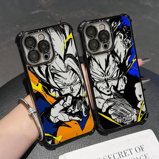 Dragon Ball Vegeta Kakarot Goku Soft Phone Cover Case for iPhone 14 16 Pro Max 13 15 Plus 11 12 17 Air