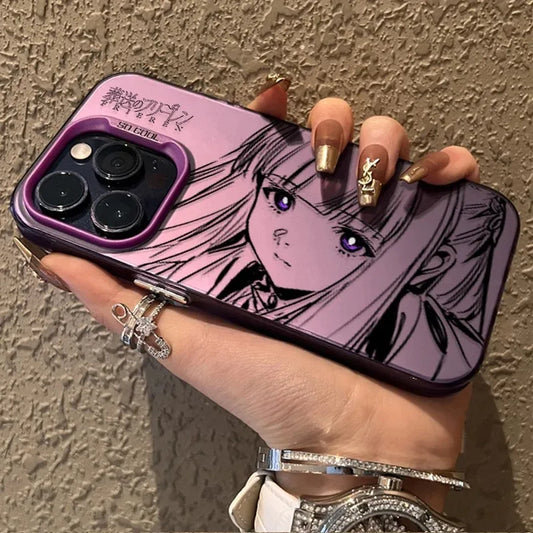 Anime FRIERENS Cute Phone Case for Samsung Galaxy S26 S25 S24 S23 S22 S21 S20 Note20 Ultra Edge Plus 4G 5G Anti Fall Matte Cover