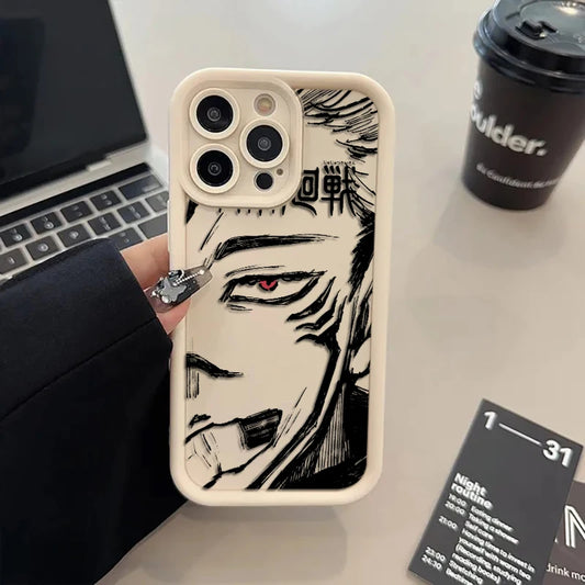 Jujutsu Kaisen Anime Phone Case For vivo Y28 Y03 Y17s Y19s Y100 Y78 Y36 Y27 Y16 Y77 Y75 Y35 Y22s Y02 Y72 Y76 4G 5G Cover