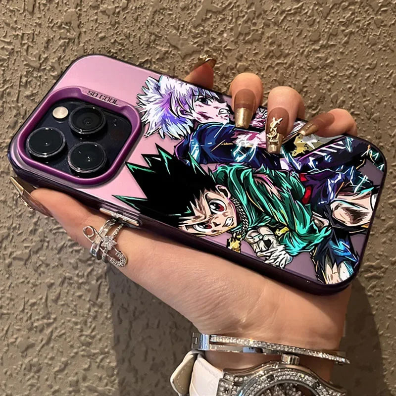 Japanese Hunter X Hunters Matte PC Case for Samsung Galaxy S24 S23 S22 S21 Ultra Plus FE A54 A34 A24 A14 A73 A53 A33 5G Note 20