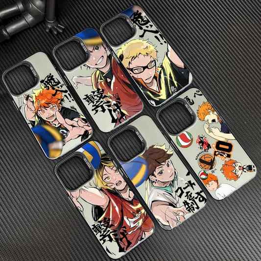 Haikyuu!! Anime Phone Case For iPhone 17 16e 16 15 14 13 12 11 mini Pro Max X XR XSMAX 8 7 Air Plus Anti Fall Matte Back Cover