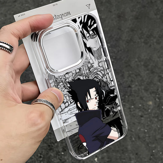 Anime Uchihas Sasukes Phone Case For iPhone 17e 17 16e 16 15 14 13 12 11 mini Pro Max X XR XSMAX 8 7 Air Plus Clear