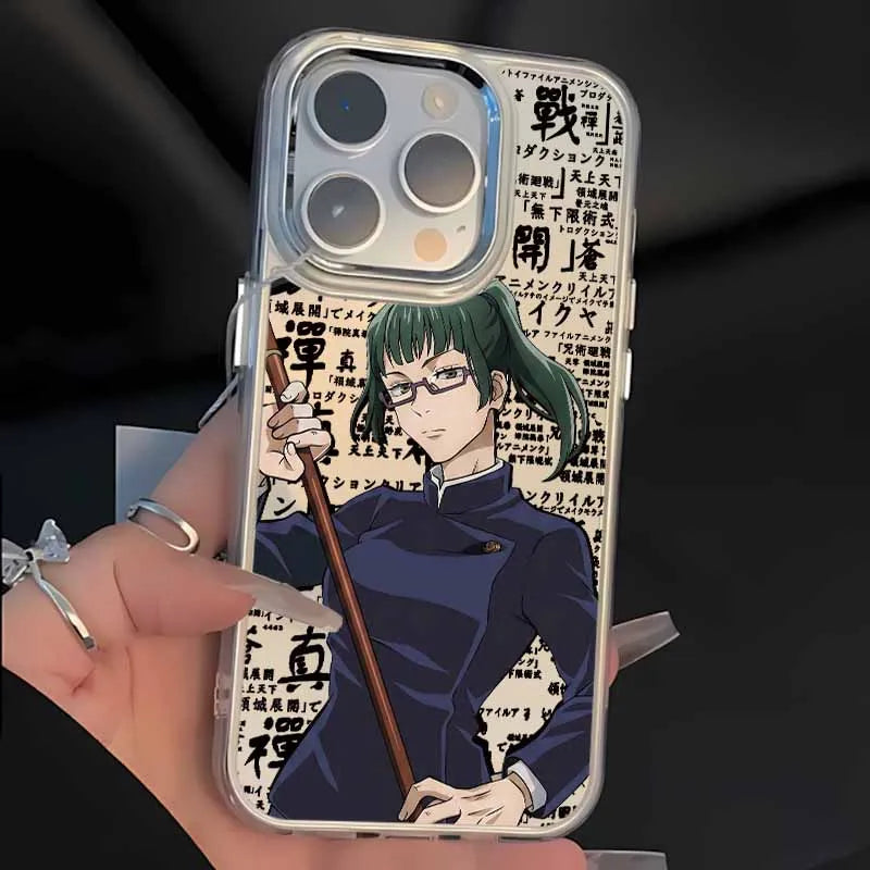 Anime J-ujutsu K-aisen Phone Case For Apple iPhone 17 AIR 16E 15 14 13 12 11 Pro Max Plus Transparent Soft Cover