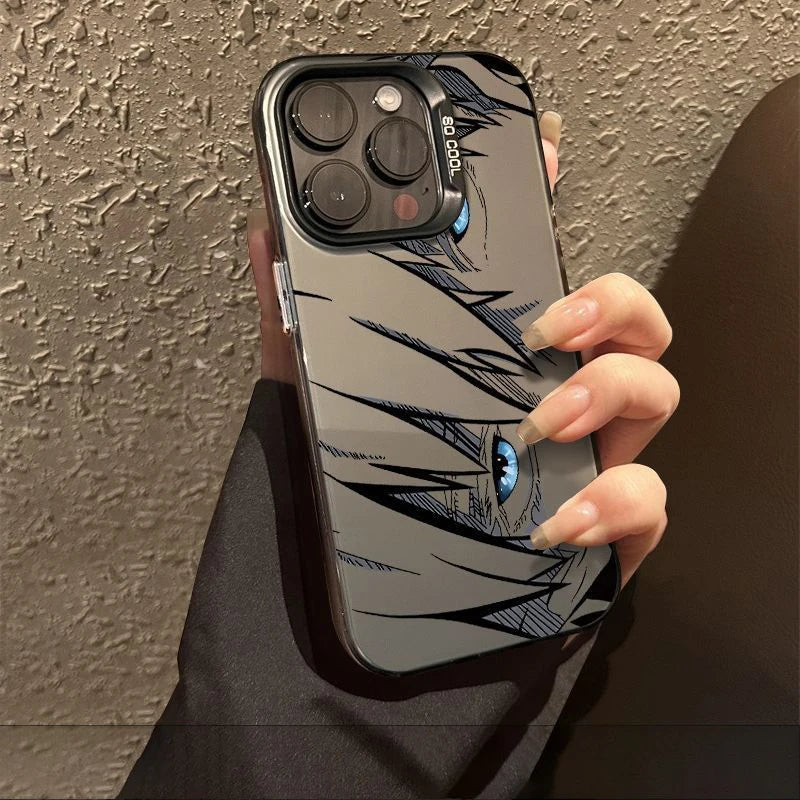 G-GojoS Phone Case For iPhone 17 16e 16 15 14 13 12 11 mini Pro Max X XR XSMAX 8 7 Air Plus Anti Fall Matte Back Cover S-SatoruS