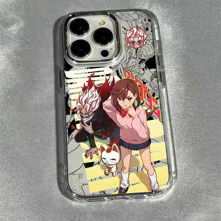 Anime DAN DA DAN Phone Case For iPhone 17 16e 16 15 14 13 12 11 mini Pro Max X XR XSMAX 8 7 Air Plus Transparent Soft Cover