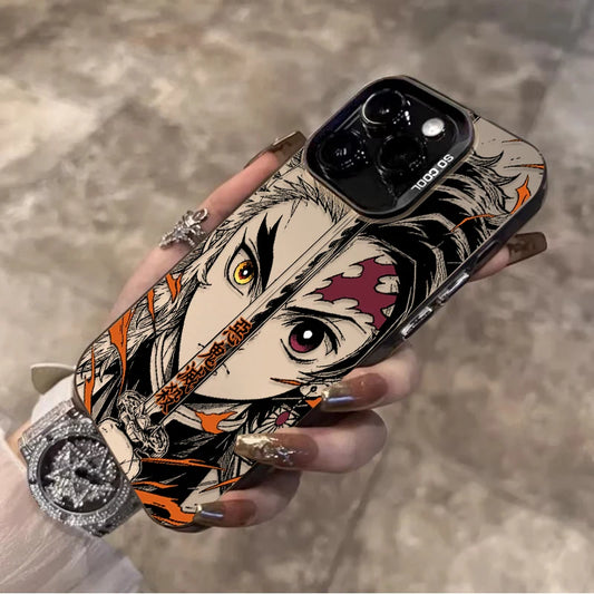 Phone Case for DEMON SLAYER TANJIRO GIYUU RENGOKU iPhone 12 17 Air Pro Max 16 15 11 14 13 Pro Max XS X XR Plus 8 7 SE 2020 Cover