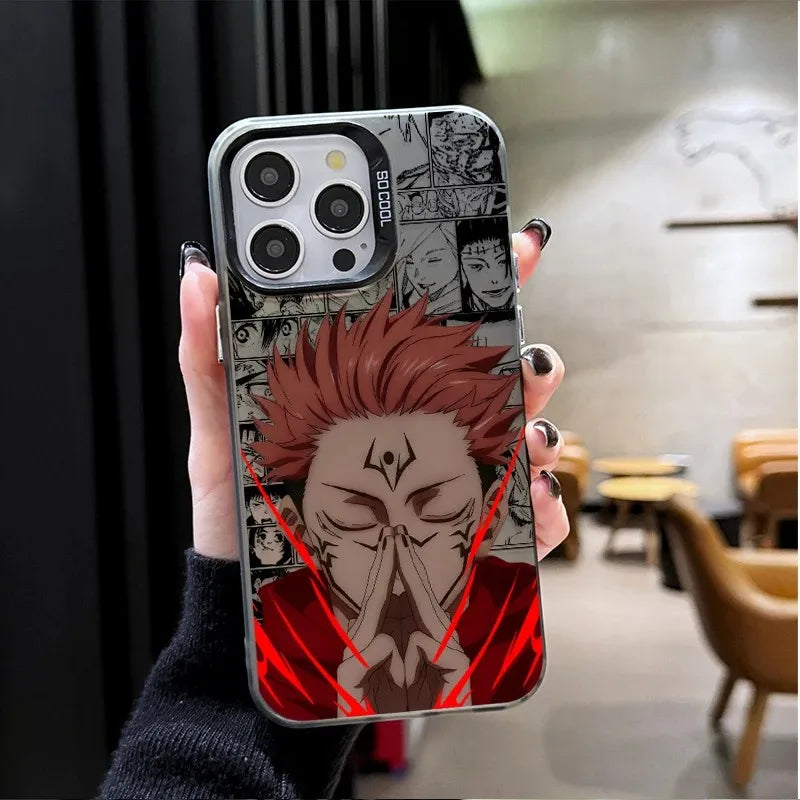 JujutsuS KaisenS Gojo Sukuna Phone Case For iPhone 17 17e 16e 16 15 14 13 12 11 mini Pro Max X XR XSMAX Air Plus Anti Fall Matte