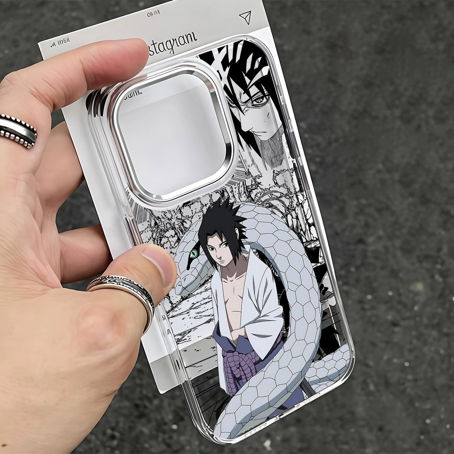 Anime Uchihas Sasukes Phone Case For iPhone 17e 17 16e 16 15 14 13 12 11 mini Pro Max X XR XSMAX 8 7 Air Plus Clear