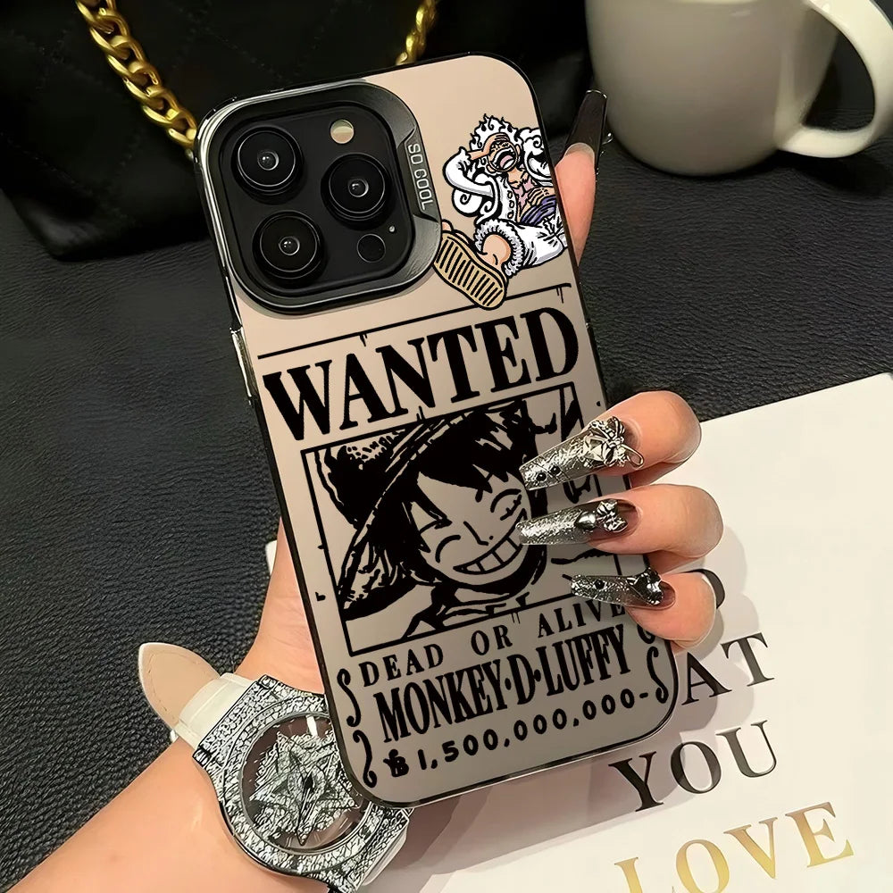 HOT Anime Ones Pieces Phone Case For iPhone 17 17e 16e 16 15 14 13 12 11 mini Pro Max X XR XSMAX Air Plus Anti Fall Matte Cover