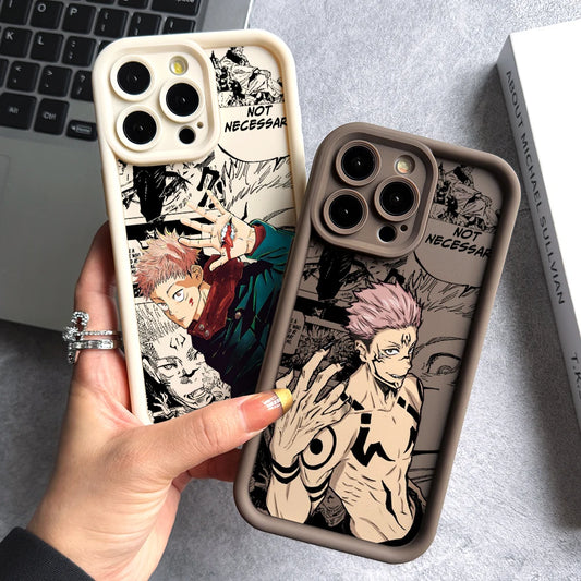 Cool Jujutsus Kaisens Phone Case for iPhone 17 16e 16 15 14 13 12 11 Air Pro Max Mini XR XS X 7 8 6 6s Plus Soft TPU Back Cover