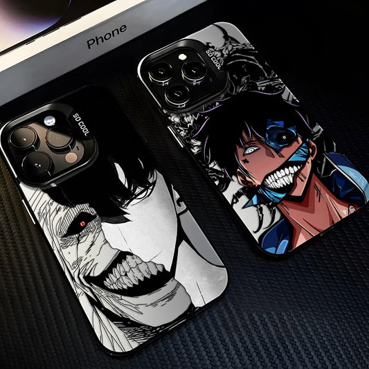 Hot Anime Solos Levelings Phone Case For iPhone 17 17e 16e 16 15 14 13 12 11 mini Pro Max XR Air Plus Anti Fall Matte Back Cover