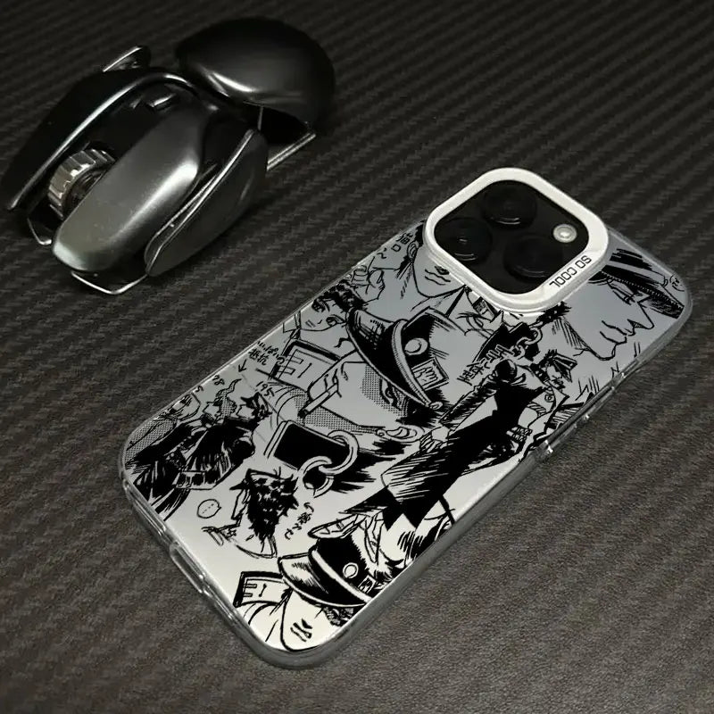 J-JoJos Bizarre Adventure Phone Case For iPhone 17 16e 16 15 14 13 12 11 mini Pro Max X XR 8 Air Plus Anti Fall Matte Back Cover