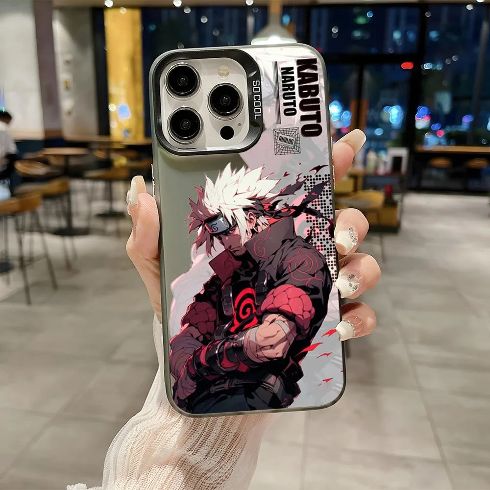 Cool Anime Narutos Phone Case For iPhone 17 17e 16e 16 15 14 13 12 11 mini Pro Max X XR 8 7 Air Plus Anti Fall Matte Back Cover