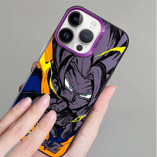 Japan Anime DBZ Cool Phone Cover Case for iPhone 17 Pro Max 14 Plus Air 13 11 16 12 Pro 15