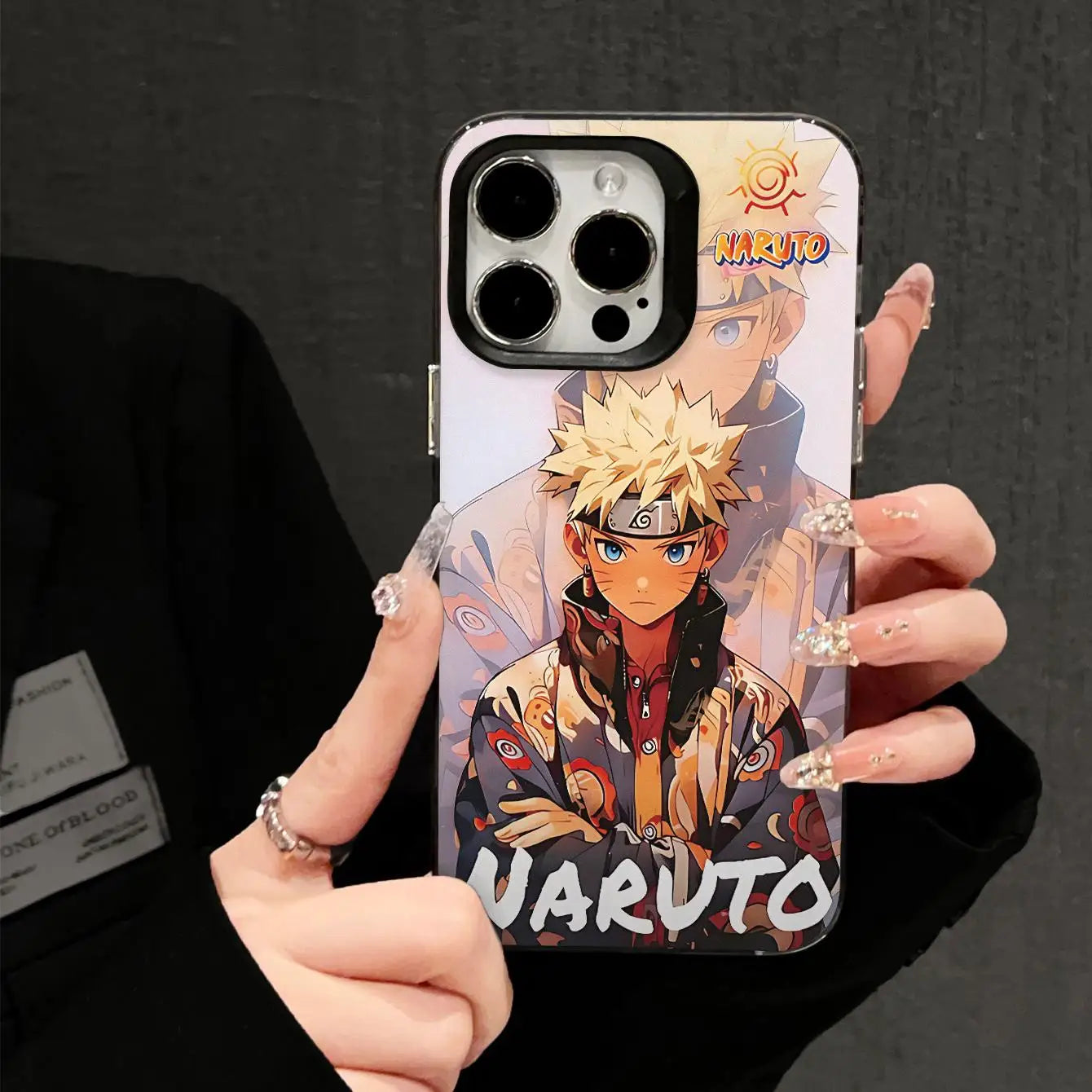 Anime Swordsman Phone Case for iPhone 16/15/14/13/12 Pro Max, Shockproof Cover Warrior Aesthetic Manga Style Cool Man  Character