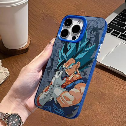Anime Swordsman Phone Case for iPhone 16/15/14/13/12 Pro Max, Shockproof Cover Warrior Aesthetic Manga Style Cool Man  Character