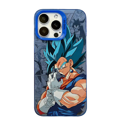 Anime Swordsman Phone Case for iPhone 16/15/14/13/12 Pro Max, Shockproof Cover Warrior Aesthetic Manga Style Cool Man  Character
