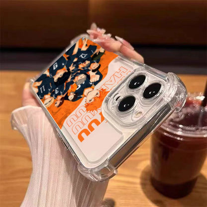 Haikyuu Oya Volleyball Phone Case for iPhone 16 15 14 Plus 13 12 Mini 11 iPhone16 Pro Max X Xs XR 7 8 Soft Thin Clear Cover