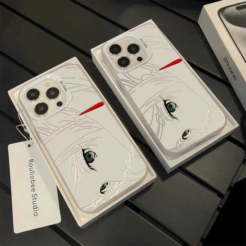 Luxury elf Frieren: Beyond Journey's End Soft protection Phone Case for iPhone 16 15 13 12 11 14 Pro Max Plus cartoon Coque