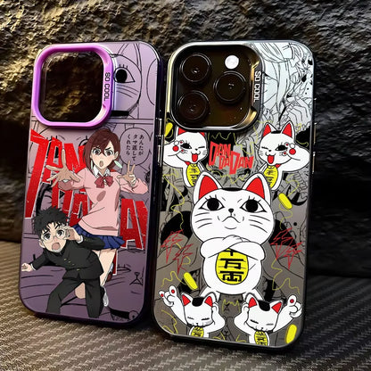 Anime Dandadan Phone Case For iPhone 16 e 15 14 13 12 11 Pro Max Plus Mini X XS XR SE 2020 2022 Funda Coque