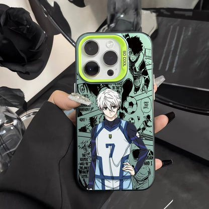 COOL B-BLUE LOCKS S-Seishiro Nagi Phone Case For IPhone 16e 16 15 14 13 12 11 Mini Pro Max X XR XSMAX 8 7 Plus Matte Back Cover