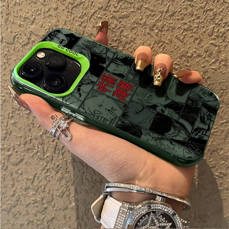 Anime Jujutsus Kaisens Phone Case for Samsung Galaxy S26 S25 S24 S23 S22 S21 S20 Note20 FE Ultra Edge Plus 4G 5G Anti Fall Matte