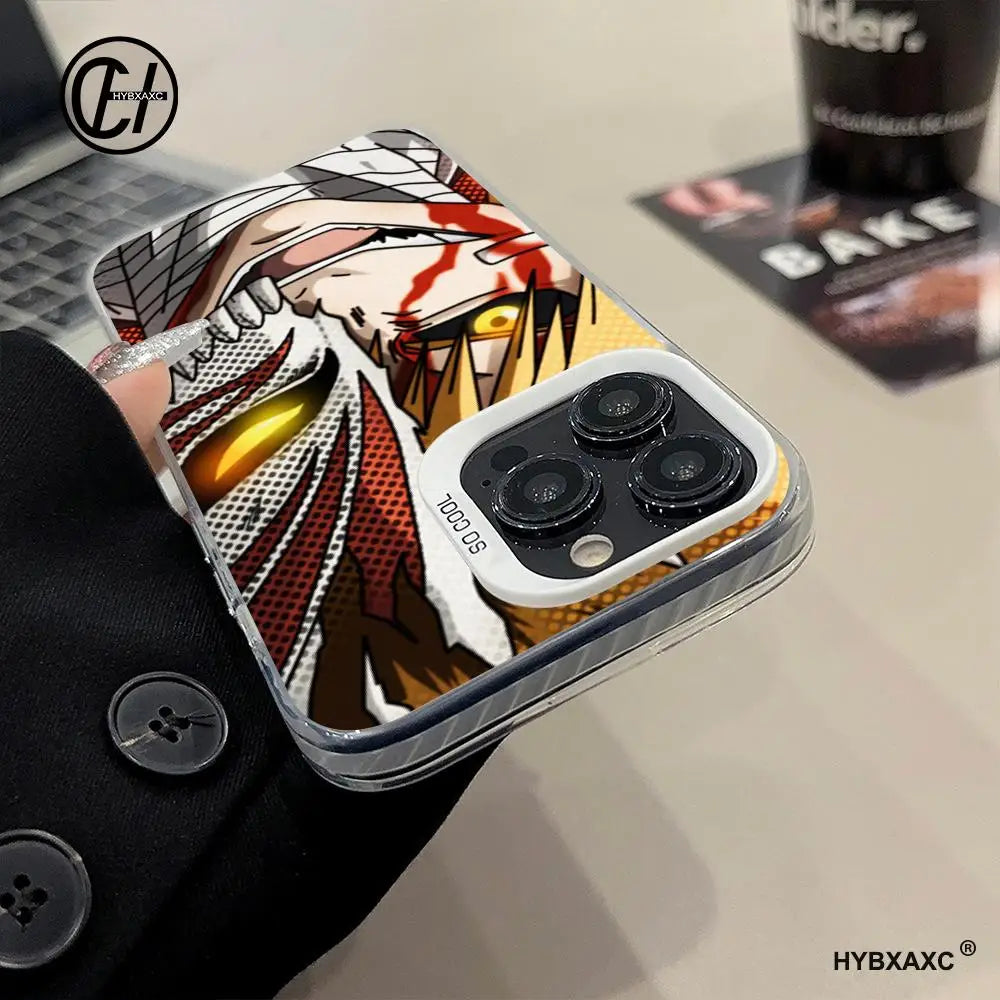 HD Hot Anime Bleach Cool Phone Case for iPhone 17 17 Air 16 16e 15 14 13 12 11 X XR XS Plus Pro Max Mini Hot-selling materials