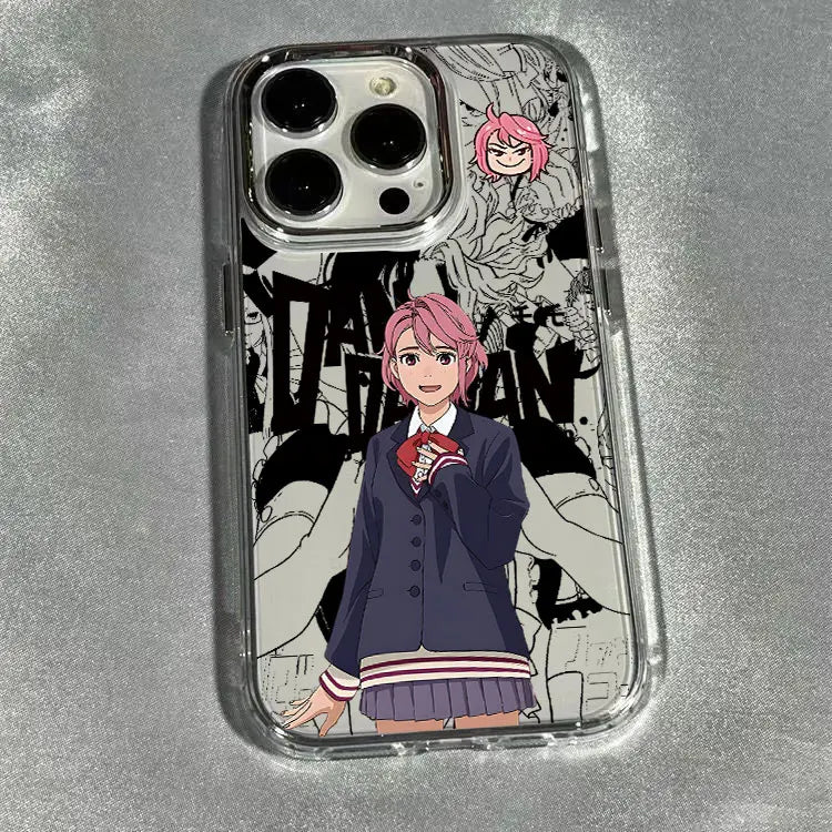 Anime DAN DA DAN Phone Case For iPhone 17 16e 16 15 14 13 12 11 mini Pro Max X XR XSMAX 8 7 Air Plus Transparent Soft Cover