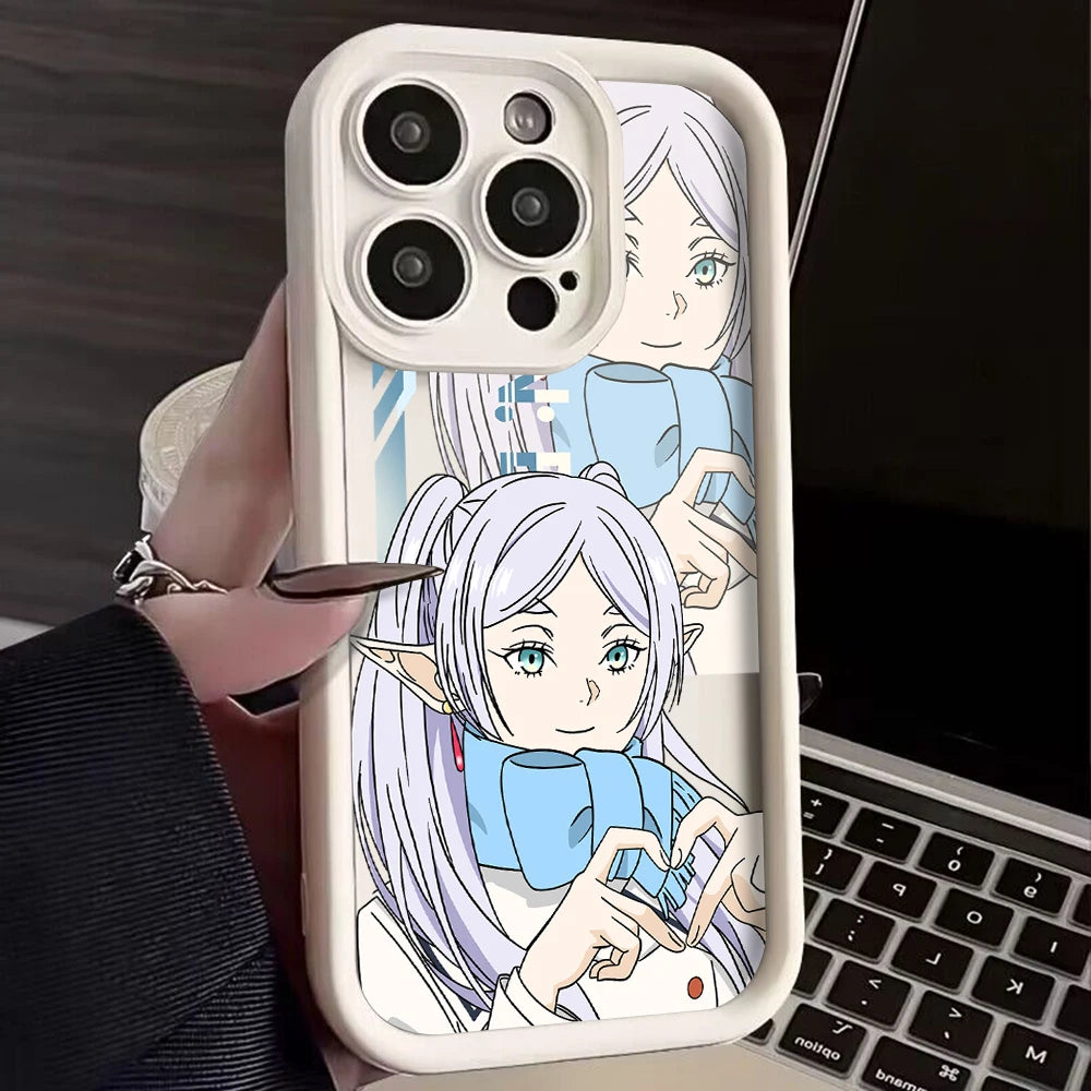 Anime Frierens Phone Case for Motorola Moto Edge 70 G86 G56 50 G35 G05 G34 G75 G PLAY G85 60 Neo Fusion Stylus Pro Ultra 4G 5G