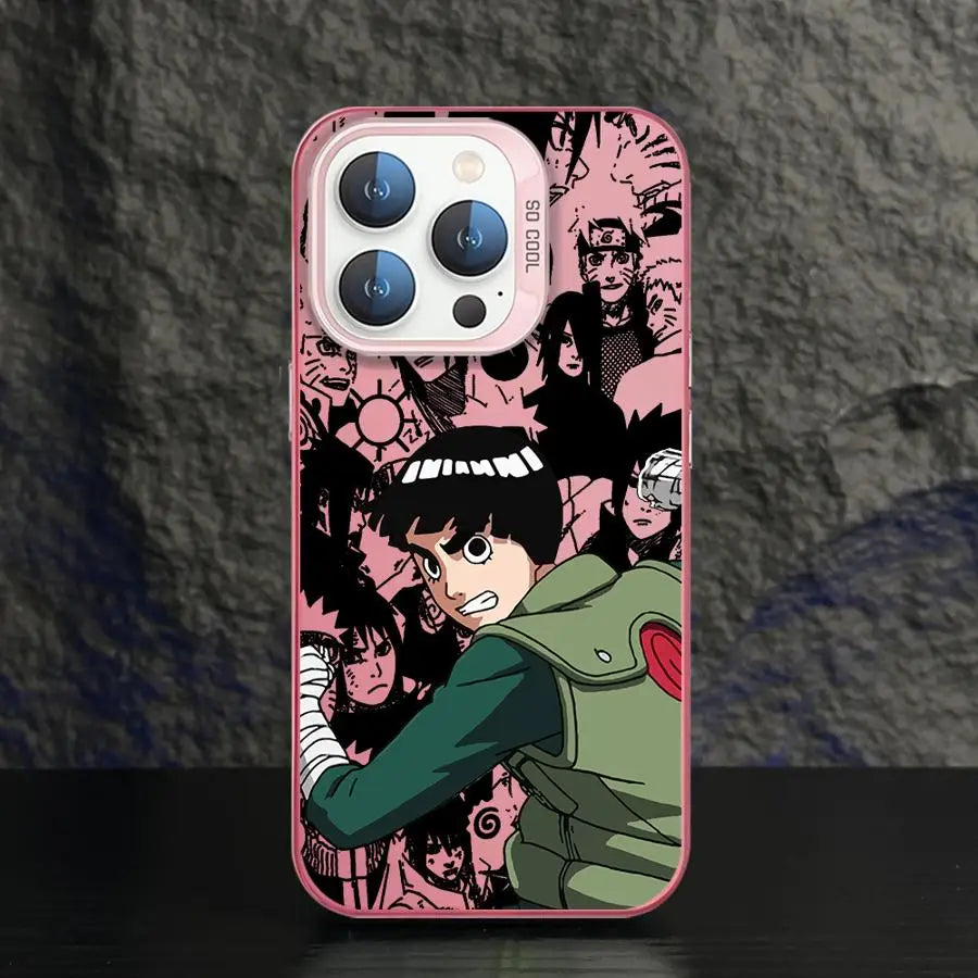 N-N-arutos Kakashi Soft Shell Case for iPhone 17 Air 11 12 13 Pro Max 16e 14 15 16 Plus