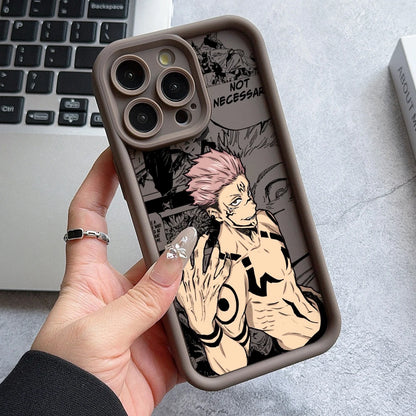 Cool Jujutsus Kaisens Phone Case for iPhone 17 16e 16 15 14 13 12 11 Air Pro Max Mini XR XS X 7 8 6 6s Plus Soft TPU Back Cover