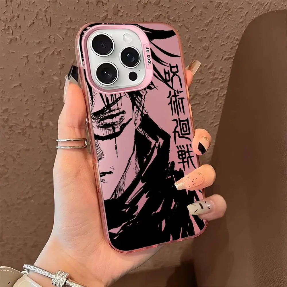 Jujutsu Kaisen Choso ART Phone Case For iPhone 16 15 14 13 12 11 Pro Max X XR XSMAX 8 7 Plus Matte Shockproof Anti Fall Cover