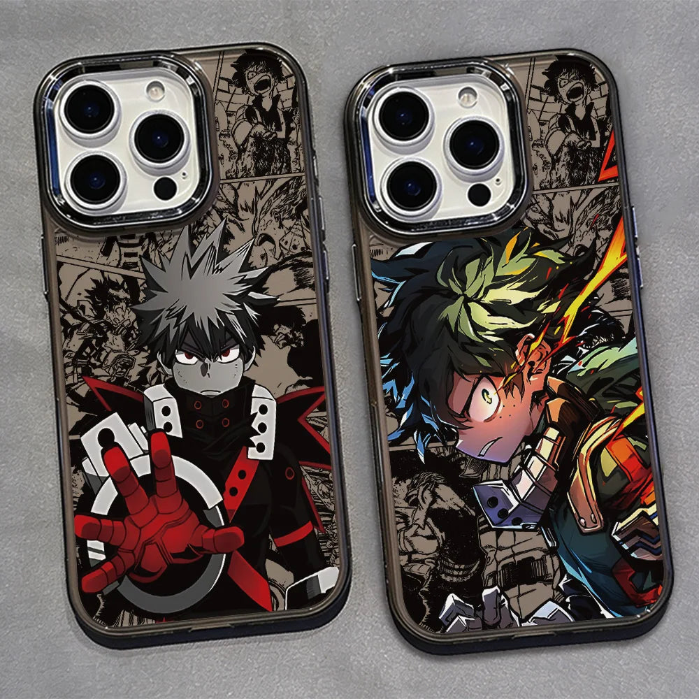 Cool My H-Hero A-Academias Anime Phone Case For IPhone 17 16e 16 15 14 13 12 11 Mini Pro Max X XR XSMAX 8 7 Air Plus Soft Cover