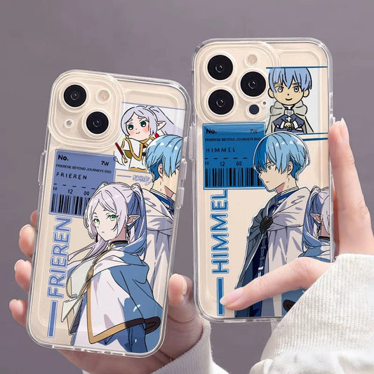 Frieren: Beyond Journey's End Phone Case for Couples For iPhone 16 e 15 14 13 12 11 Pro Max Plus Mini X XS XR SE 2020 2022