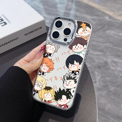 Hot Anime Haikyuu Hinata Shoyo Phone Case For iPhone 17 16e 16 15 14 13 12 11 mini Pro Max X XR XSMAX 8 7 Air Plus Soft Cover