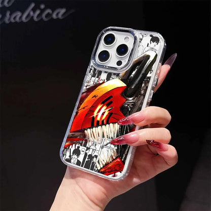 Chainsaw Man Anime For Xiaomi Mi 15 Ultra 14T Redmi 15C 14C 13C A5 A3 POCO X7 Note 15 14 13 Pro Plus Soft Phone Case