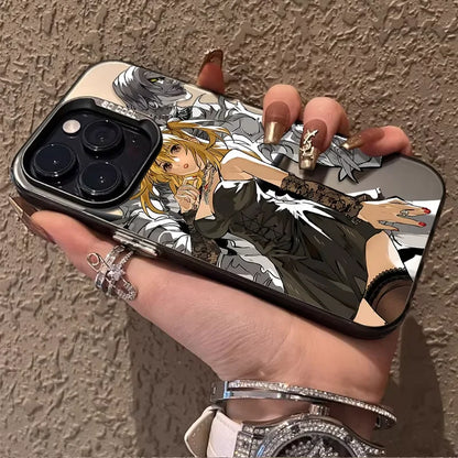Anime Death Note Phone Case For IPhone 17 Air 16 e 15 14 13 12 11 Pro Max Plus Min SE 2020 2022 Misa Yagami Light