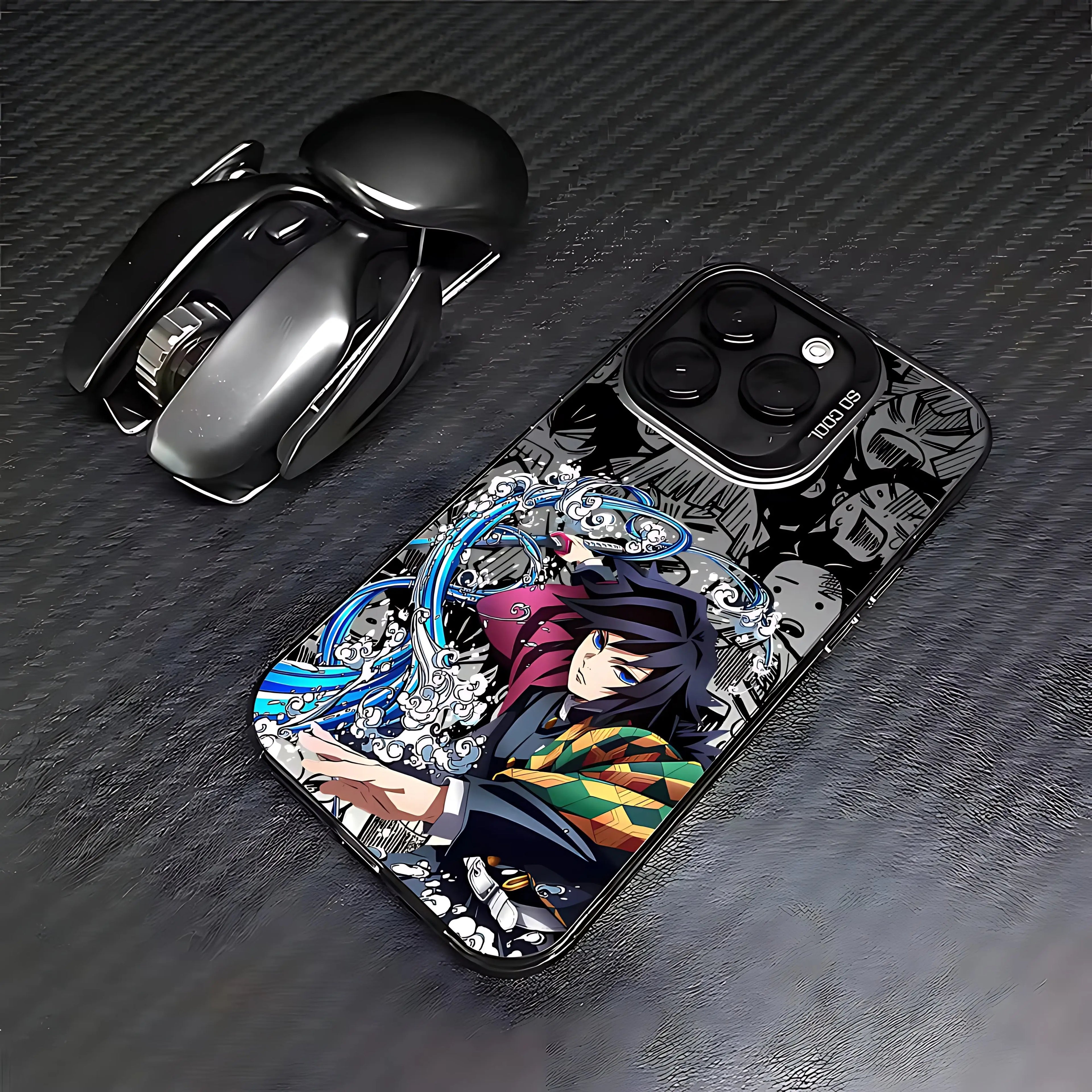 Anime D-Demons Slayers Phone Case For iPhone 17 16e 16 15 14 13 12 11 mini Pro Max X XR XSMAX 8 7 Air Plus Anti Fall Matte Cover