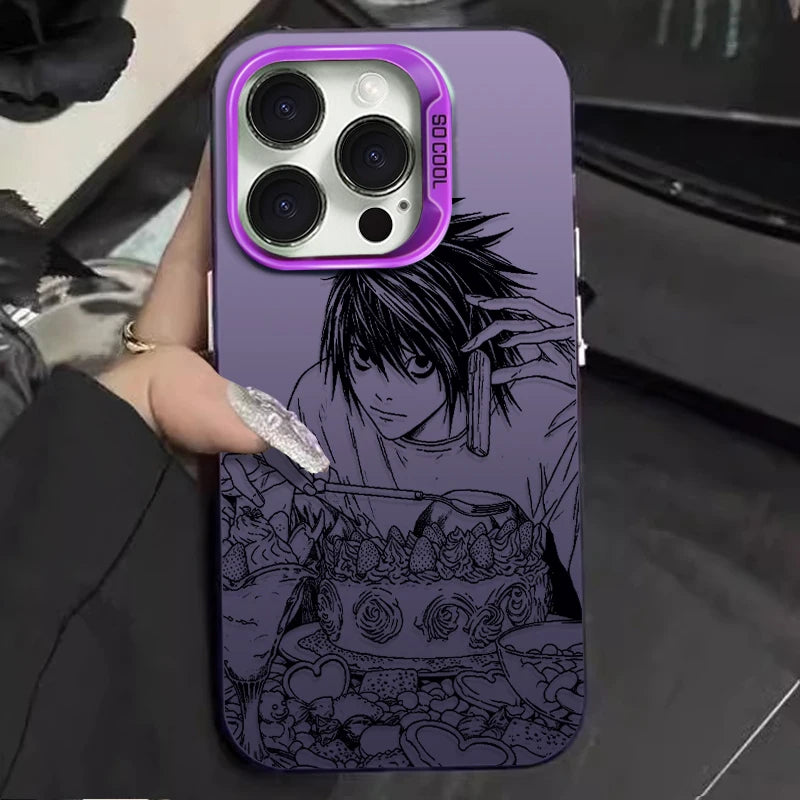 Anime Deaths Note Phone Case For iPhone 17 17e 16e 16 15 14 13 12 11 mini Pro Max X XR XSMAX Air Plus Anti Fall Matte Back Cover