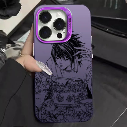 Anime Deaths Note Phone Case For iPhone 17 17e 16e 16 15 14 13 12 11 mini Pro Max X XR XSMAX Air Plus Anti Fall Matte Back Cover