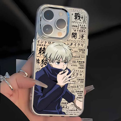 Anime J-ujutsu K-aisen Phone Case For Apple iPhone 17 AIR 16E 15 14 13 12 11 Pro Max Plus Transparent Soft Cover