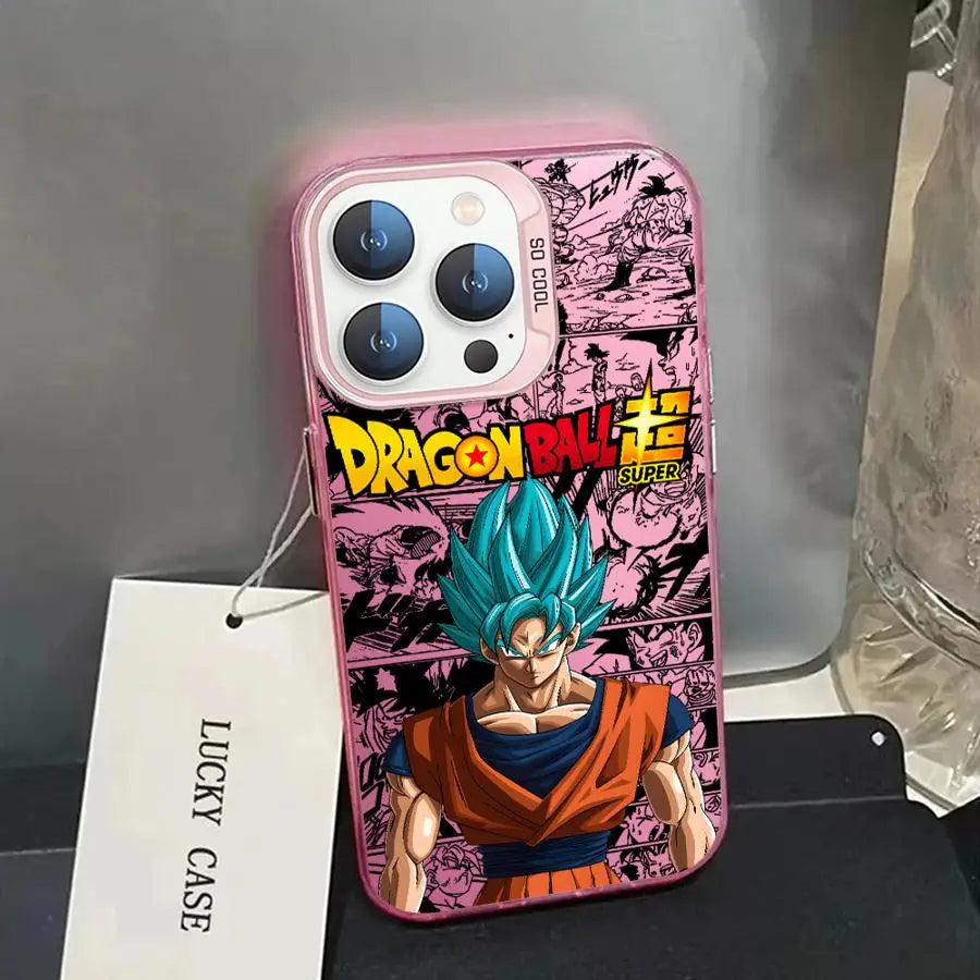 Dragon Ball Anime Vegeta Soft Shell Phone Case for iPhone 17 13 17Air 11 14 15 16 Plus Pro Max 16e 12