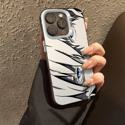 G-GojoS Phone Case For iPhone 17 16e 16 15 14 13 12 11 mini Pro Max X XR XSMAX 8 7 Air Plus Anti Fall Matte Back Cover S-SatoruS