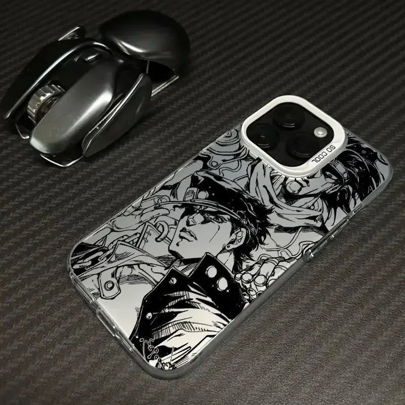 Anime JoJos Bizarre Adventure Phone Case For iPhone 17 16e 16 15 14 13 12 11 mini Pro Max XR XSMAX 8 7 Air Plus Anti Fall Matte
